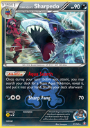 Team Aqua's Sharpedo 21/34 - Double Crisis Holofoil