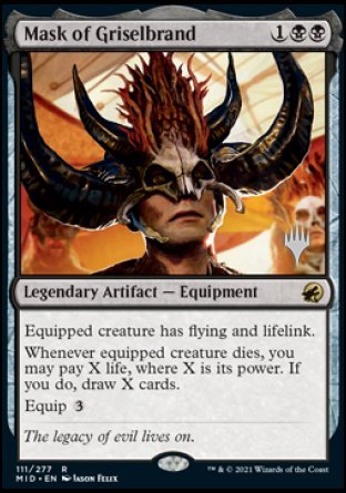Mask of Griselbrand (PPMID-111) - Innistrad: Midnight Hunt Promos