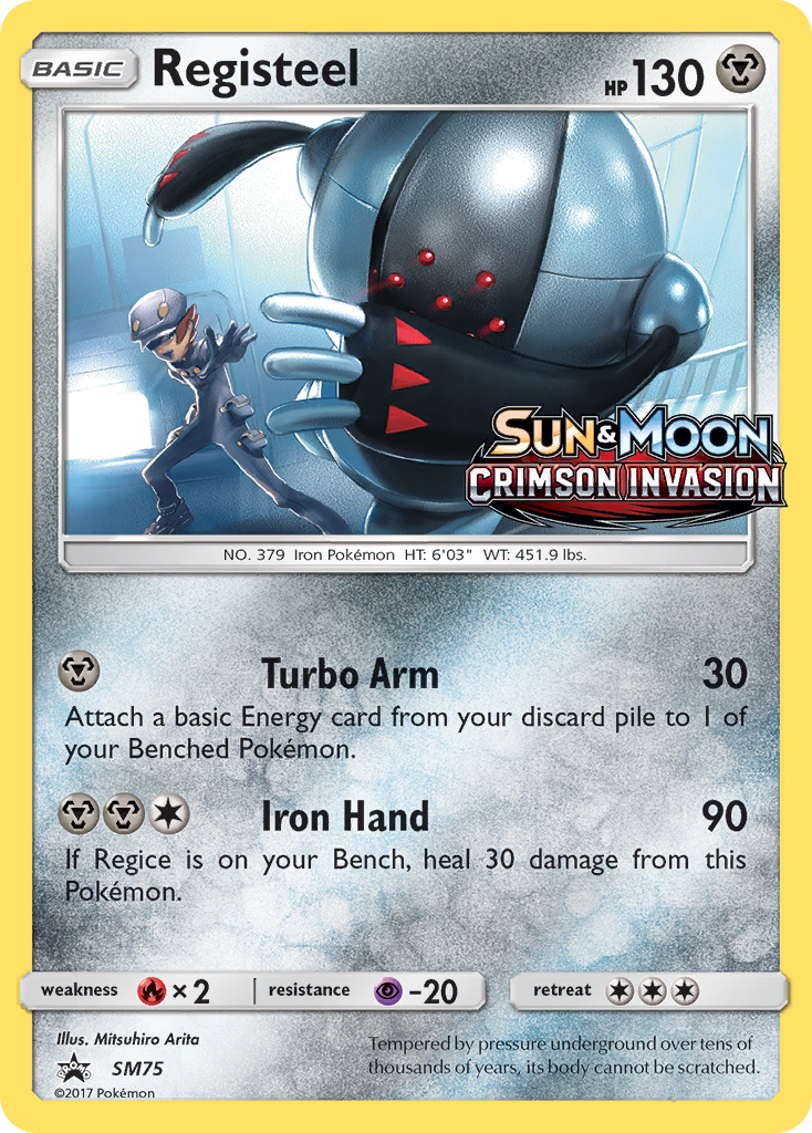 Registeel - SM75 (Prerelease)/248 - SM Promos Holofoil
