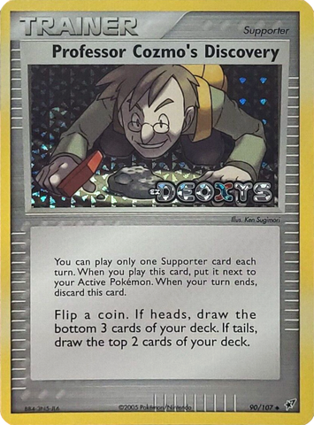 Professor Cozmo's Discovery/107 - Deoxys Reverse Holofoil