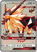 Dusk Mane Necrozma GX (Full Art)/156 - SM  Ultra Prism Holofoil