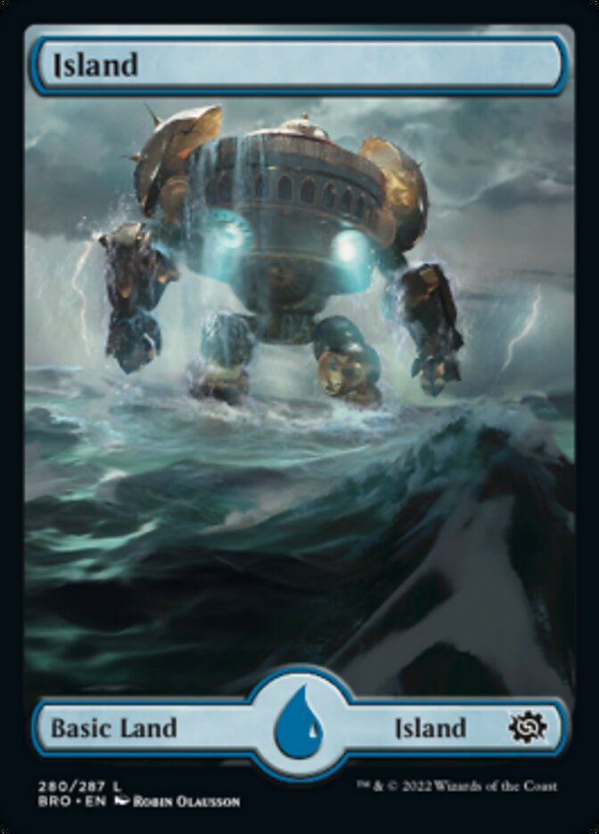 Island (280) - Full Art (BRO-280) - The Brothers' War