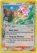 Kingler (Delta Species)/100 - Crystal Guardians Reverse Holofoil