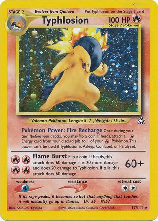 Typhlosion (17) 17/111 - Neo Genesis