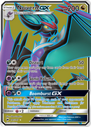 Noivern GX (Full Art)/147 - SM  Burning Shadows Holofoil