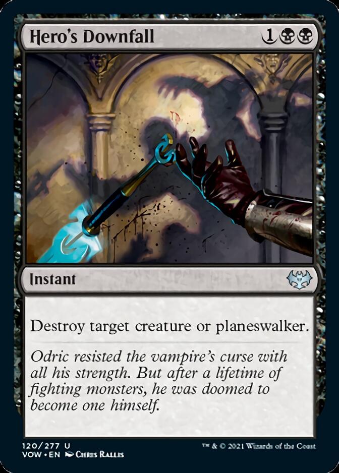 Hero's Downfall (VOW-120) - Innistrad: Crimson Vow