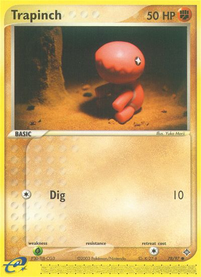 Trapinch - 78/97 78/97 - Dragon