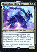 Greasefang, Okiba Boss (PRE-220) - Kamigawa: Neon Dynasty Promos Foil