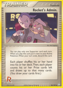 Rocket's Admin. 86/109 - Team Rocket Returns