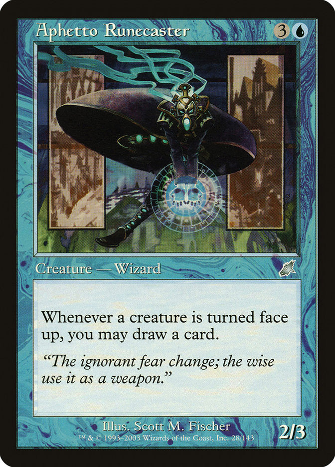 Aphetto Runecaster (SCG-028) - Scourge