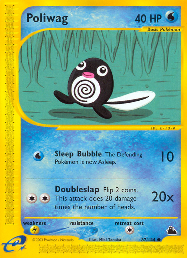Poliwag - 87/144 Skyridge - Common