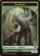 Elephant // Saproling Double-Sided Token (C15-14 // 16) - Commander 2015 Tokens