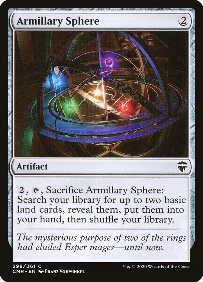 Armillary Sphere (CMR-298) - Commander Legends