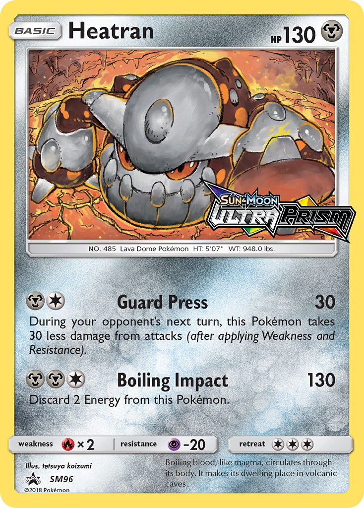 Heatran - SM96 (Prerelease)/248 - SM Promos Holofoil