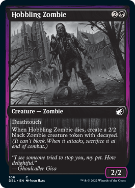 Hobbling Zombie (DBL-106) - Innistrad: Double Feature