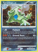 Tyranitar/123 - Mysterious Treasures Holofoil