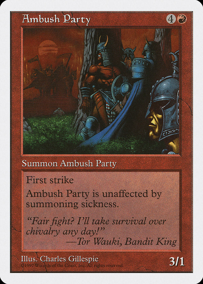 Ambush Party (5ED-) - Fifth Edition