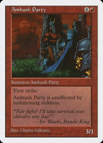 Ambush Party (5ED-) - Fifth Edition