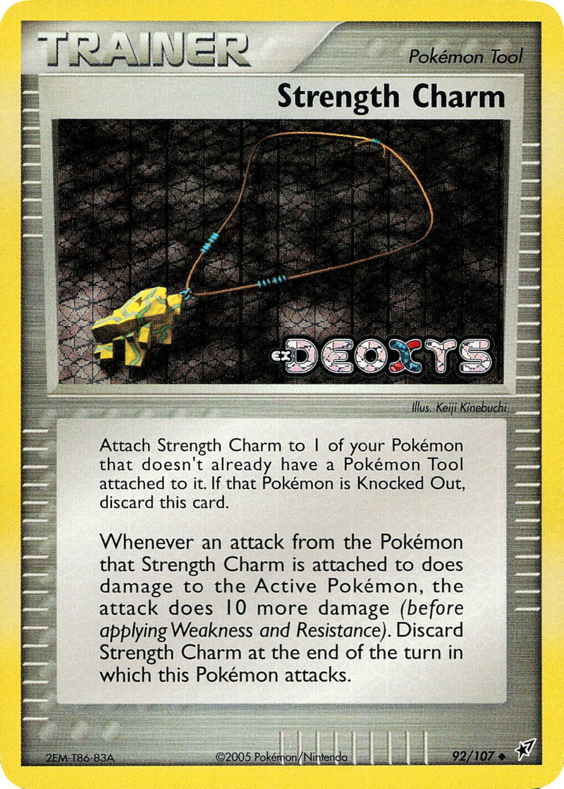 Strength Charm/107 - Deoxys Reverse Holofoil