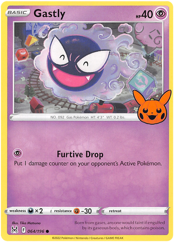 Gastly 64 - Trick or Trade BOOster Bundle 2023