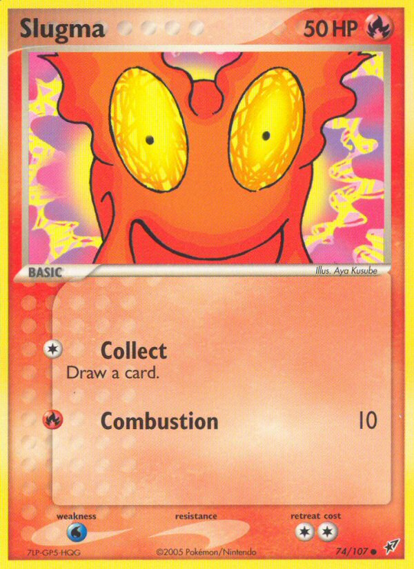 Slugma - 074/107 74/107 - Deoxys