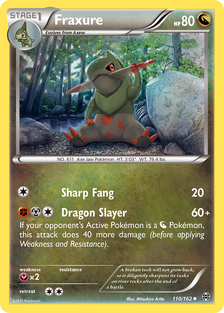 Fraxure 110/162 - XY  BREAKthrough