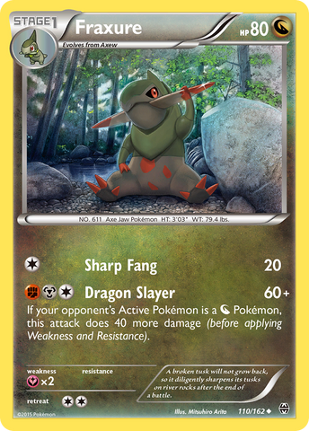 Fraxure 110/162 - XY  BREAKthrough