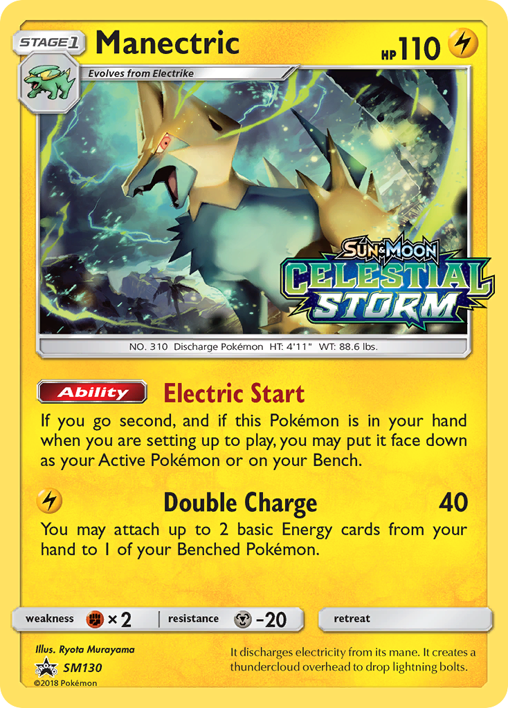 Manectric - SM130 (Prerelease)/248 - SM Promos Holofoil