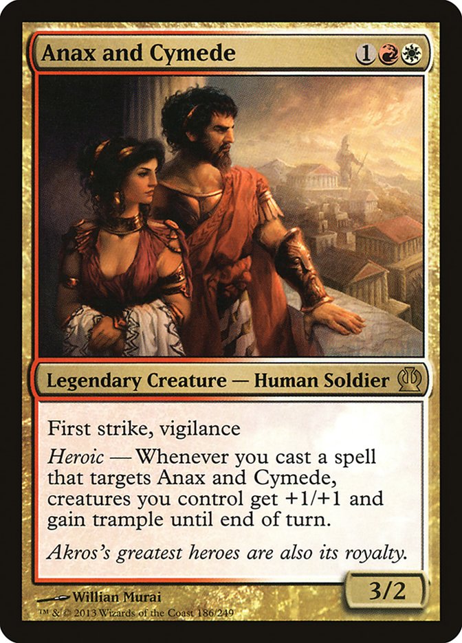 Anax and Cymede (THS-186) - Theros