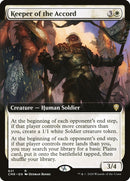 Keeper of the Accord (Extended Art) (CMR-621) - Commander Legends: (Extended Art)
