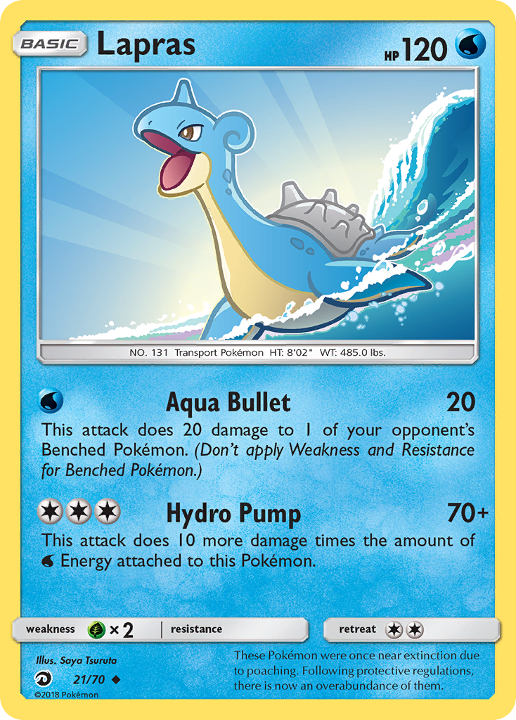 Lapras 21/70 - Dragon Majesty