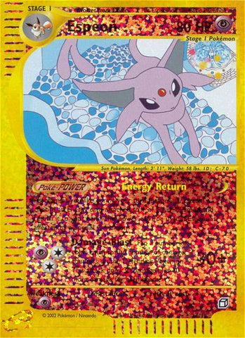 Espeon - 6/12 (Box Topper) - Jumbo Cards Reverse Holofoil