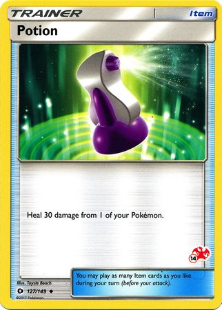 Potion - 127/149 (#14 Charizard Stamped) 127 - Battle Academy