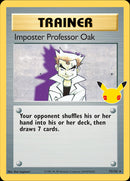Imposter Professor Oak 73/25 - Celebrations Classic Collection Holofoil