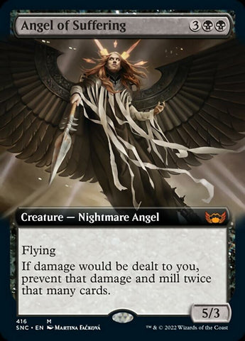 Angel of Suffering (Extended Art) (SNC-416) - Streets of New Capenna: (Extended Art)