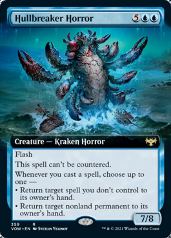 Hullbreaker Horror (Extended Art) (VOW-359) - Innistrad: Crimson Vow: (Extended Art)