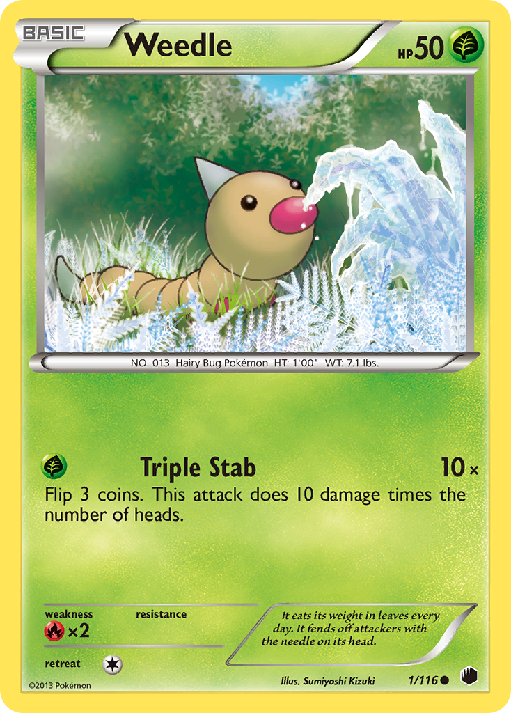 Weedle/116 - Plasma Freeze