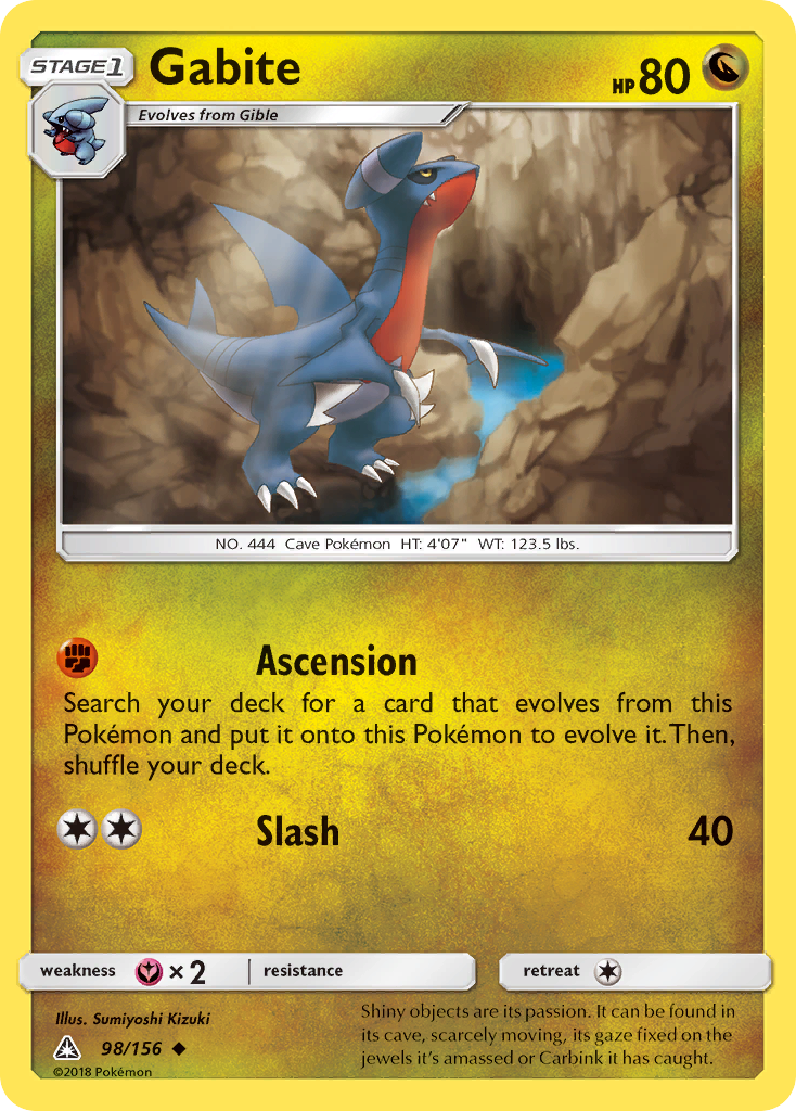 Gabite 98/156 - SM  Ultra Prism