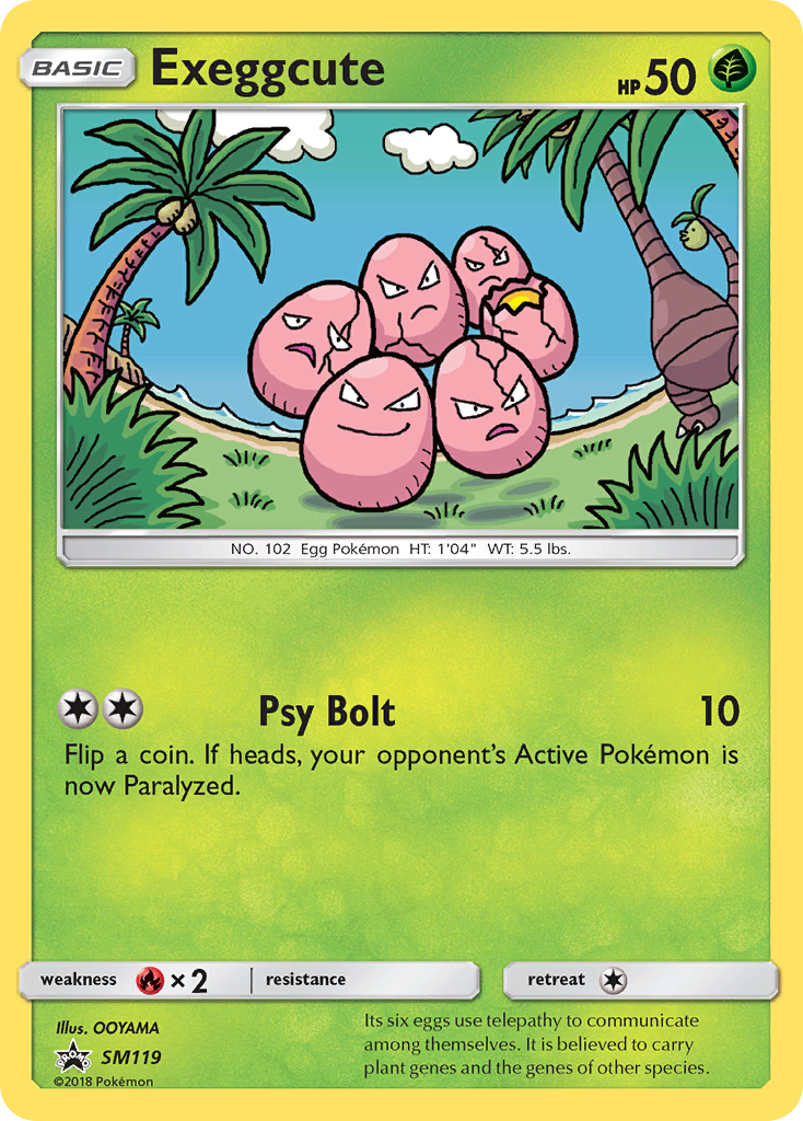 Exeggcute - SM119 SM119/248 - SM Promos Holofoil