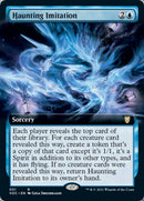 Haunting Imitation (Extended Art) (VOC-051) - Crimson Vow Commander: (Extended Art)