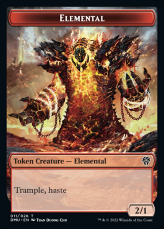 Elemental Token (DMU-011) - Dominaria United Tokens