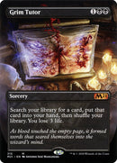 Grim Tutor (Alternate Art) (M21-315) - Core Set 2021 (Borderless)