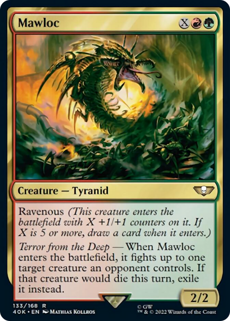 Mawloc (Surge Foil) (40K-133) - Warhammer 40,000 Commander Foil