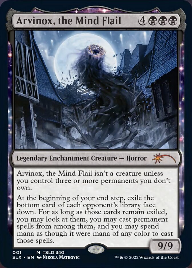 Arvinox, the Mind Flail (SLX-001) - Universes Within: (enchantment)
