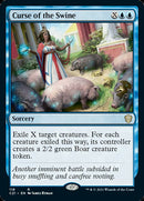 Curse of the Swine (C21-118) - Commander 2021