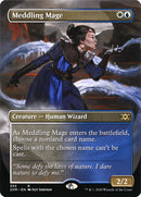 Meddling Mage (Borderless) (2XM-355) - Double Masters (Borderless)