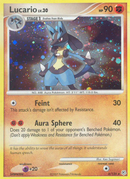 Lucario 6/130 - Diamond and Pearl Holofoil