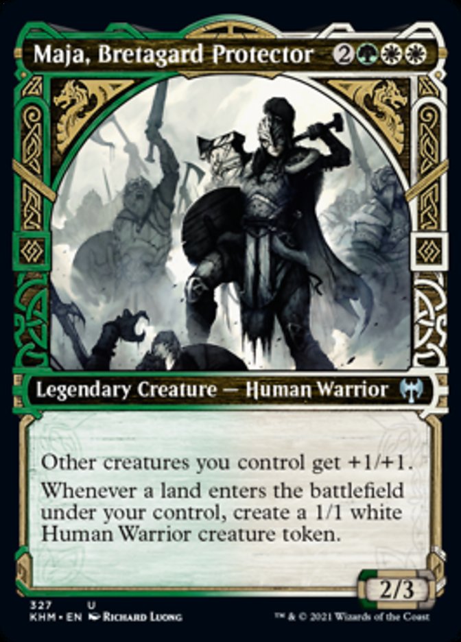Maja, Bretagard Protector (Showcase) (KHM-327) - Kaldheim: (Showcase)
