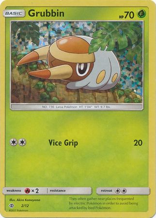 Grubbin - 2/12/12 - McDonalds Promos 2017 Holofoil