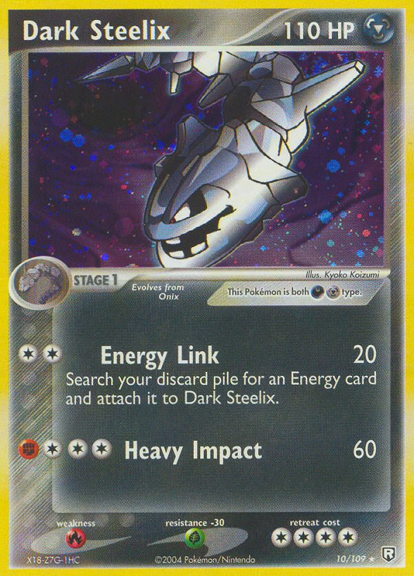 Dark Steelix 10/109 - Team Rocket Returns Holofoil